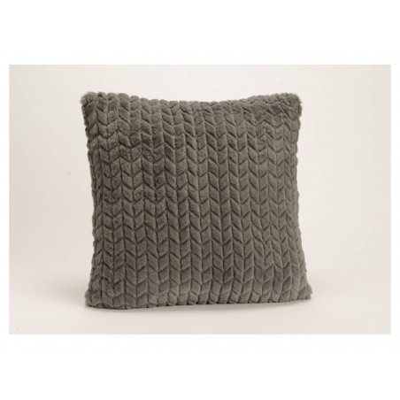 Coussin Chevron Anthracite 40x40