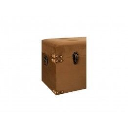 Valise Haute Velours Marron - S