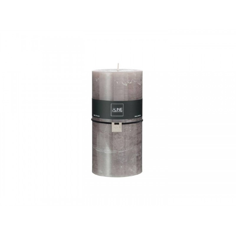 Bougie cylindrique Taupe - XXL