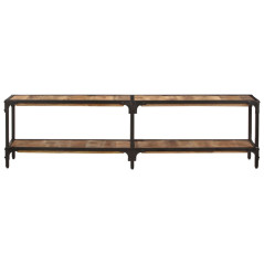 Meuble TV 150x30x41 cm Bois massif de manguier