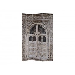 Paravent toile - Porte ethnique