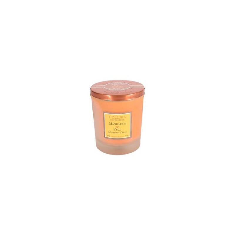 Bougie parfumée Mandarine et Yuzu - 180g