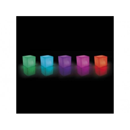 Lampe cube couleur changeante