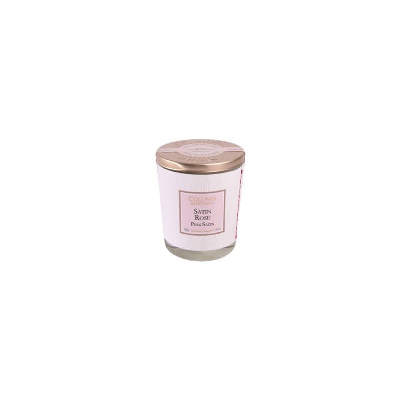 Bougie parfumée Satin rose - 180g