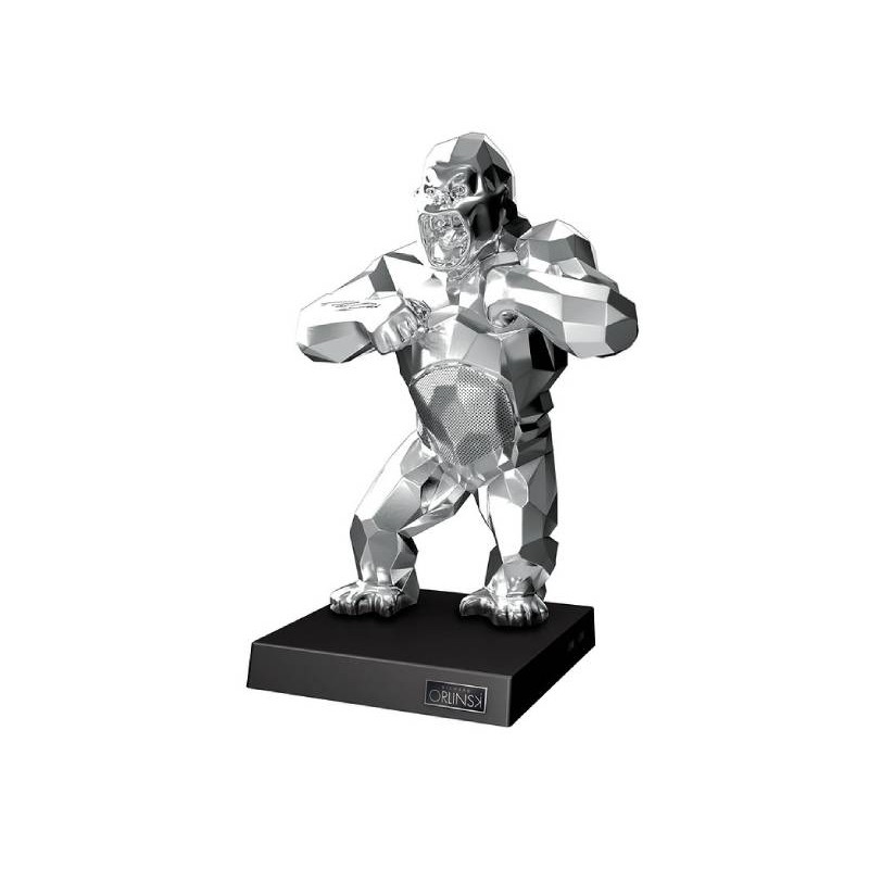 Orlinski - Enceinte Kiwikong Silver métallisé Orlinski - Enceinte Kiwikong Silver métallisé
