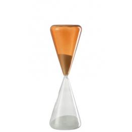 Sablier verre ocre S