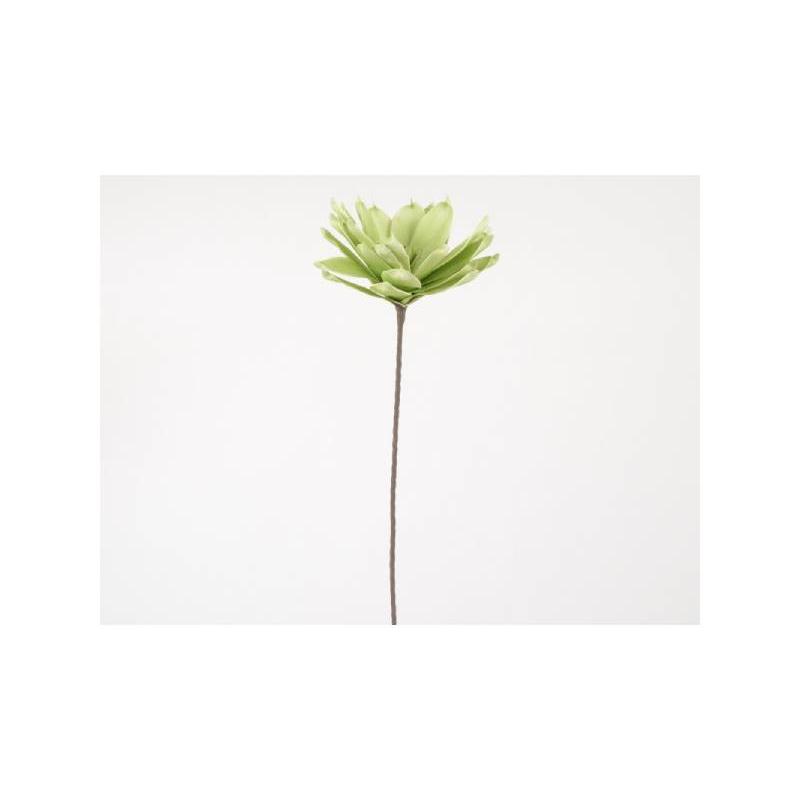 Branche pavot vert 78 cm