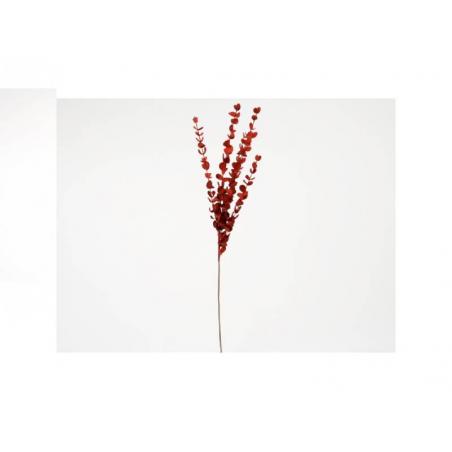 Branche déco rouge 78 cm