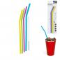 Pailles en silicone colorées X4 Pailles en silicone colorées X4