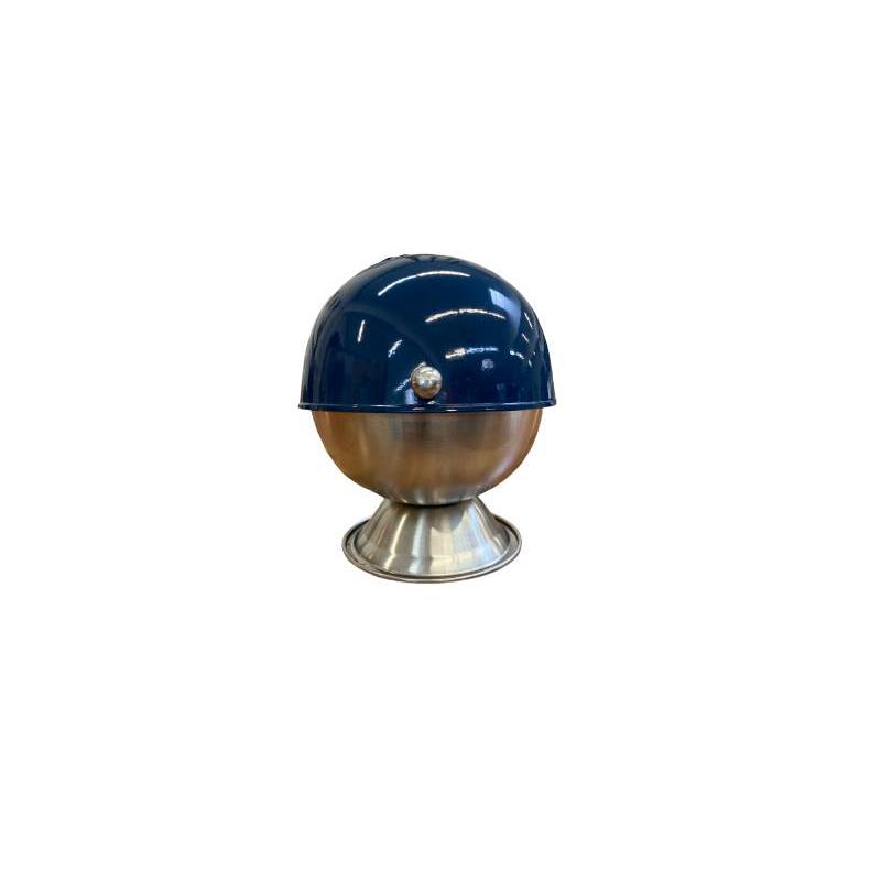 Sucrier inox rétro bleu Sucrier inox rétro bleu