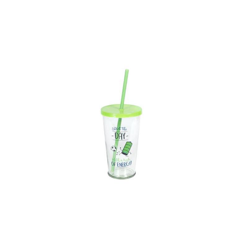 Verre à paille Vert Verre à paille Vert