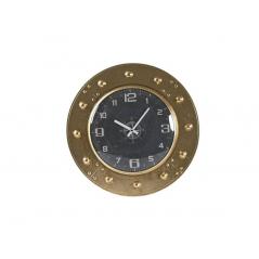 Horloge métal design or