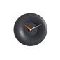 Horloge Spirit ronde noire