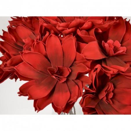 Branche pavot rouge 78cm