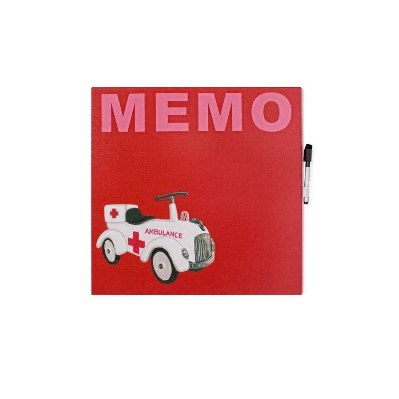 Ardoise sur toile rouge Ardoise sur toile rouge
