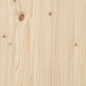 Table de bar 50x50x110 cm bois massif de pin