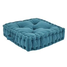 Coussin de sol bleu