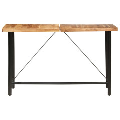 Table de bar 180x70x107 cm bois d'acacia massif