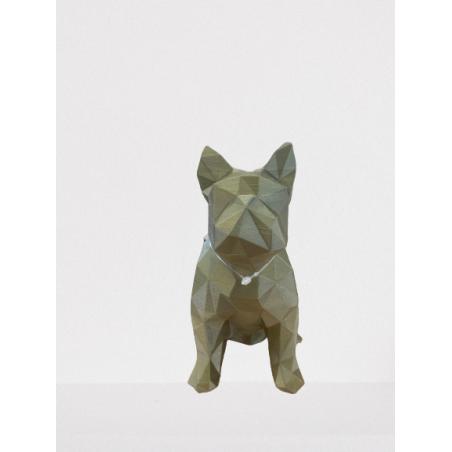 Bouledogue 3D cuivre