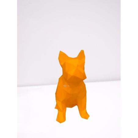Bouledogue 3D orange