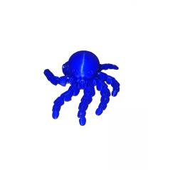 Poulpe articulé 3D bleu