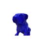 Bouledogue anglais 3D - Bleu