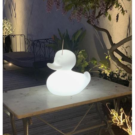 The Duck Duck Lamp S - Blanc