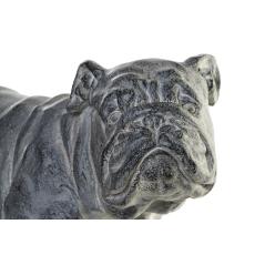 Statue bouledogue gris