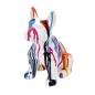 Sculpture bouledogue trash - S