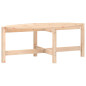 Table basse 118x63x45 cm Bois massif de pin