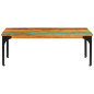 Table basse 100 x 60 x 35 cm Bois de récupération solide