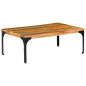 Table basse 100 x 60 x 35 cm Bois de récupération solide