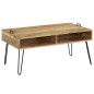 Table basse Bois de manguier massif 100 x 60 x 45 cm