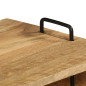 Table basse Bois de manguier massif 100 x 60 x 45 cm