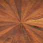 Tables basses 2 pcs bois massif récupéré et fer