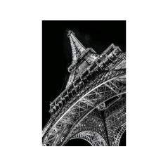 Tour Eiffel sur verre 80 x 120
