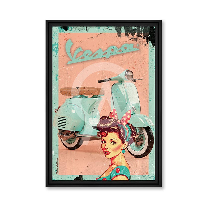 Retro Vespa – Rubix Retro Vespa – Rubix