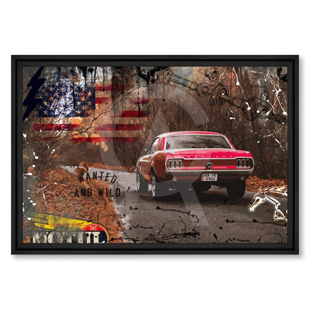 Mustang Fastback Red – Rubix