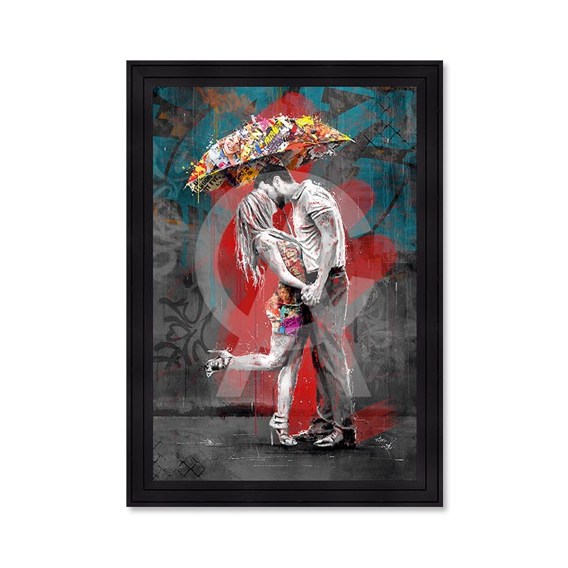 Les amoureux sous le parapluie - Romaric Les amoureux sous le parapluie - Romaric