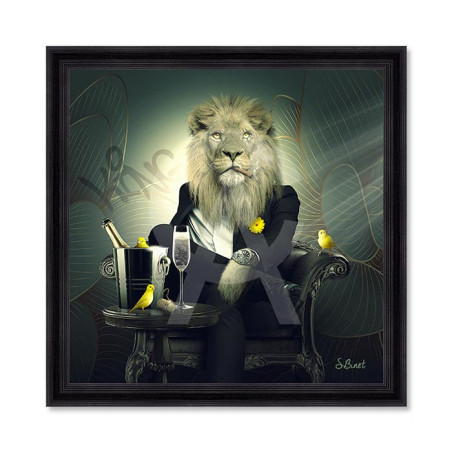 Lion chesterfield – Sylvain Binet