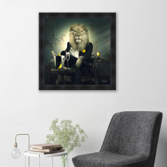 Lion chesterfield – Sylvain Binet
