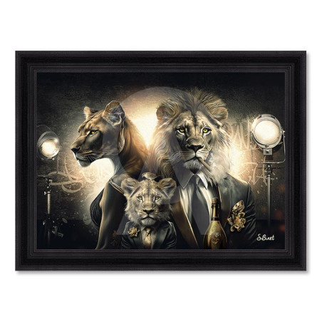 Lion et Lionne luxury – Sylvain Binet