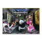 Toile Street Art "Intrusion Animalière au Musée" - 80x120 cm Toile Street Art "Intrusion Animalière au Musée" - 80x120 cm