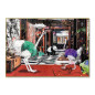 Toile Street Art "Rencontre Inattendue au Salon" - 80x120 cm Toile Street Art "Rencontre Inattendue au Salon" - 80x120 cm