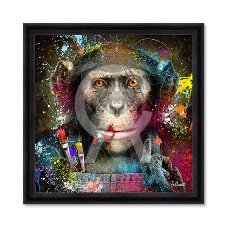 Singe Peintre – Sylvain Binet