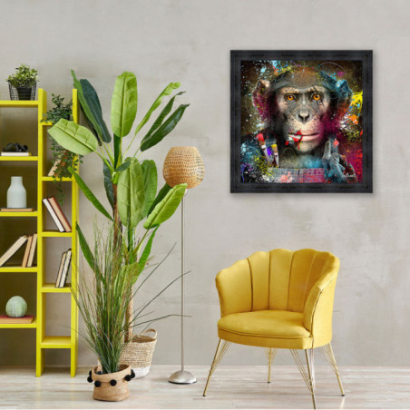 Singe Peintre – Sylvain Binet