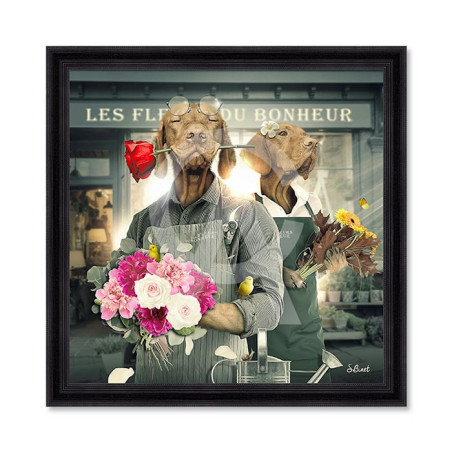 Chiens fleuristes – Sylvain Binet