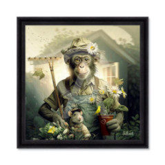 Singe jardinier – Sylvain Binet