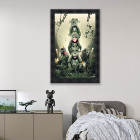 Singe totem – Sylvain Binet
