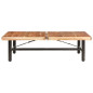 Table basse 142x90x42 cm Bois d'acacia massif